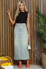 Юбка Лондон (голубо-зеленая) Ю13417-4М LT Collection