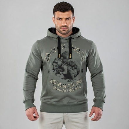 Худи оливковое Yakuza Premium 4023