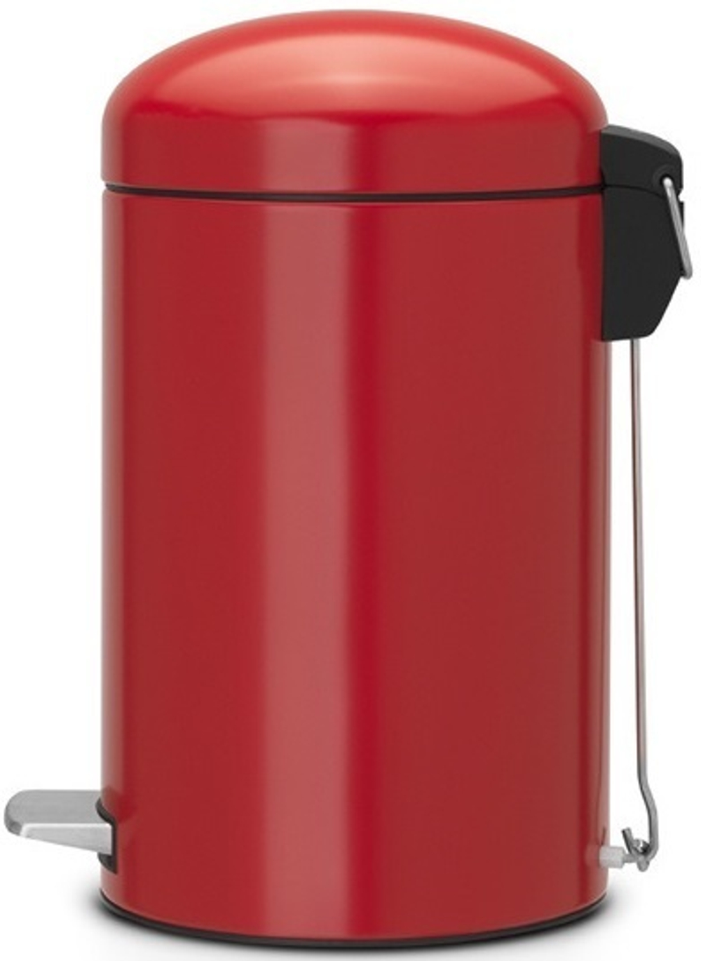 Ведро Brabantia Retro 12л красное сбоку