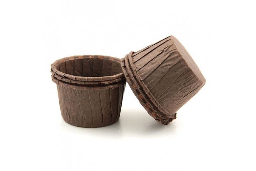 Форма бумажная МАФФИН "Коричневый" d50*h40 мм. (100 шт./упак.)