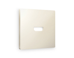 AP3340 Лицевая панель ALFA (Бежевый матовый) для HDMI розетки QUANT