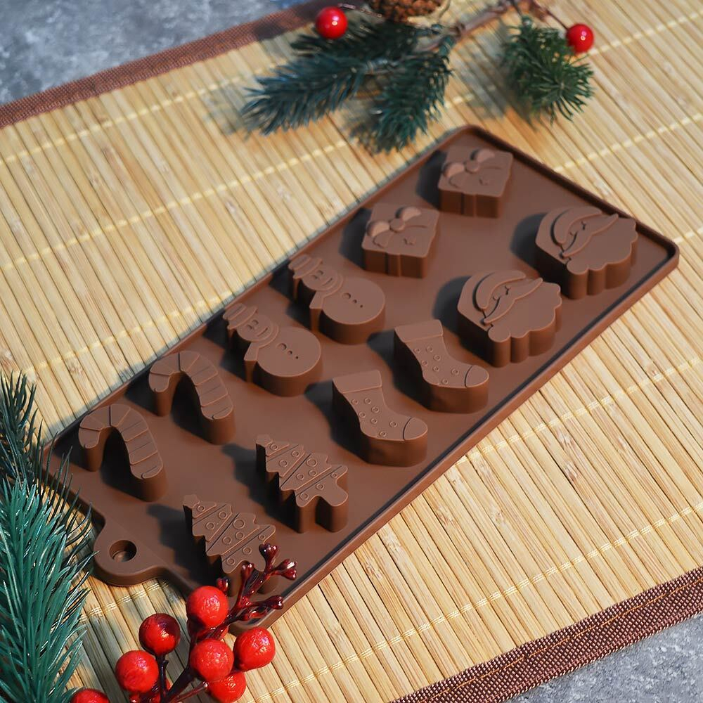 Форма для выпечки силиконовая "Новый год"