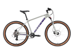 Велосипед 27,5" Stark'24 Hunter 27.3 HD р.16" серый/фиолетовый