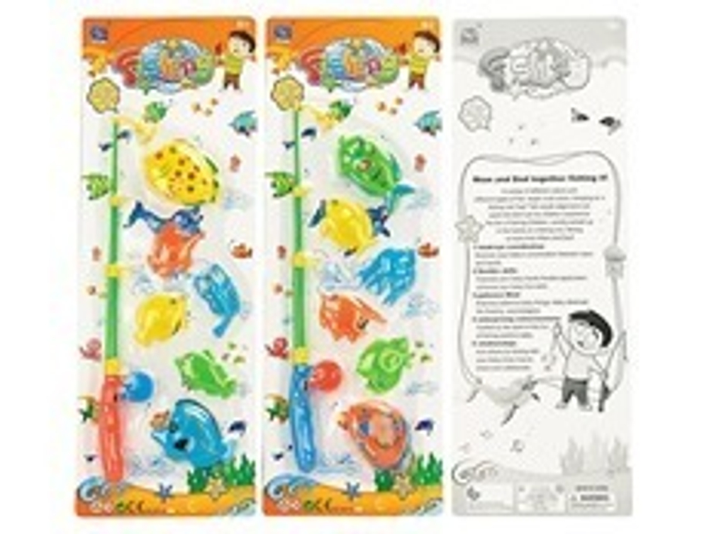 Набор для рыбалки «Ловим вместе!», 7 предметов, 53*18,8*4 см