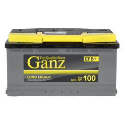 Аккумулятор GANZ EFB 100 А/ч прямой L+ 352x175x190 L5 EN 840 А