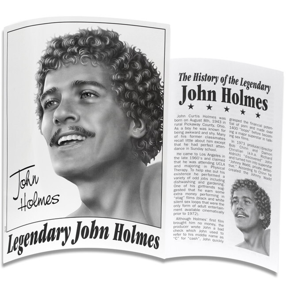 Реалистичный фаллоимитатор John Holmes (Цвет: телесный)