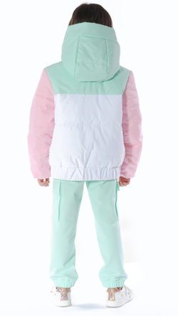 Куртка демисезонная для девочки 7-11 лет Милашка Сьюзи