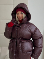 Пуховик Prime шоколадный