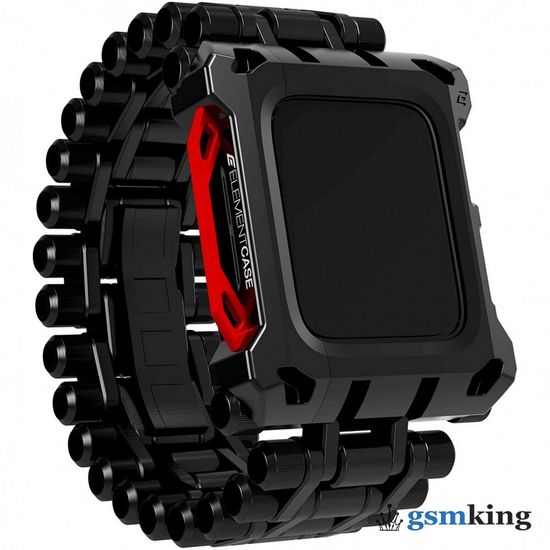 Element Case Tyson Tactical Black Ops Band (Limited Edition) for Apple Watch 7 45mm Black/Red (Черный/красный)