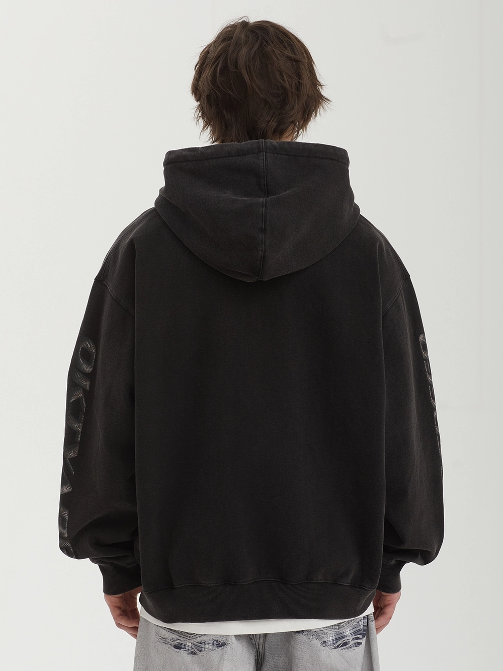 Худи Октябрь Speed Zip "Black"