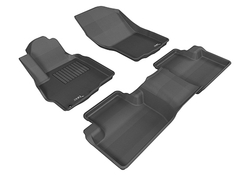 Коврики салона Mitsubishi ASX 2010- Sotra 3D Lux с бортиком черные. Артикул ST 74-00120