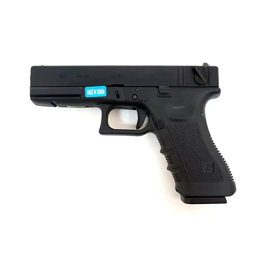 Модель пистолета WE Glock G18 gen3 Gas, Black