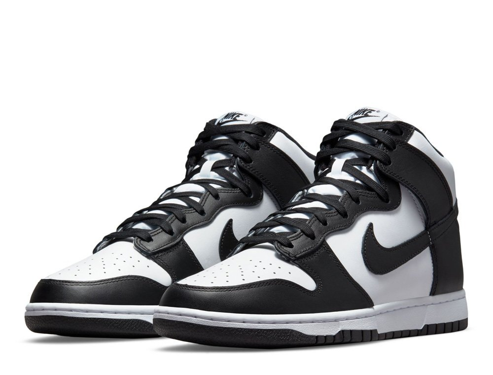 Баскетбольные кроссовки  Nike Dunk High Retro "Panda"