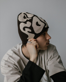 Шапка UNIFORM Sport Bubble коричневый