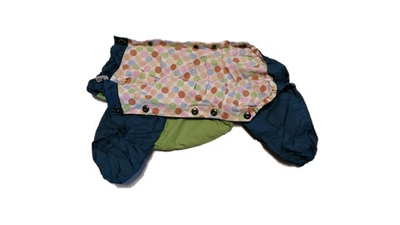 Комбинезон,  утепленный байкой 22 мальчик (обхват груди 39 - 46) салатовый - морская волна