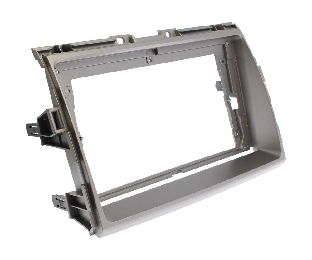 Комплект рамки с разъёмами 9" Toyota Estima 2006-2016 без 360 серая вставка - Car-Smart 9574-9