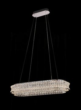 Подвесная люстра LED 100W 3200К LE3008/1080L GD золото Aurelie Leon