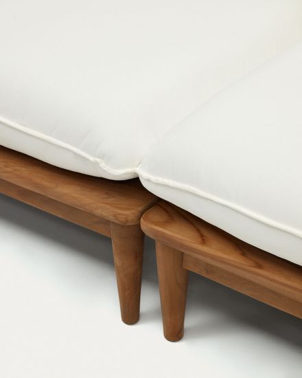 Portitxol набор из 2 модульных кресел из массива тикового дерева Испания 