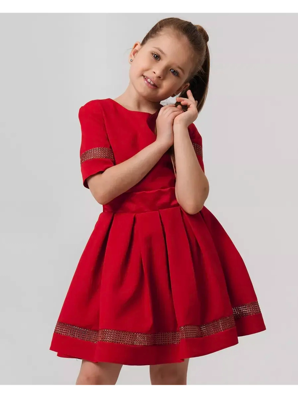 Платье для девочки на выпускной утренник нарядное