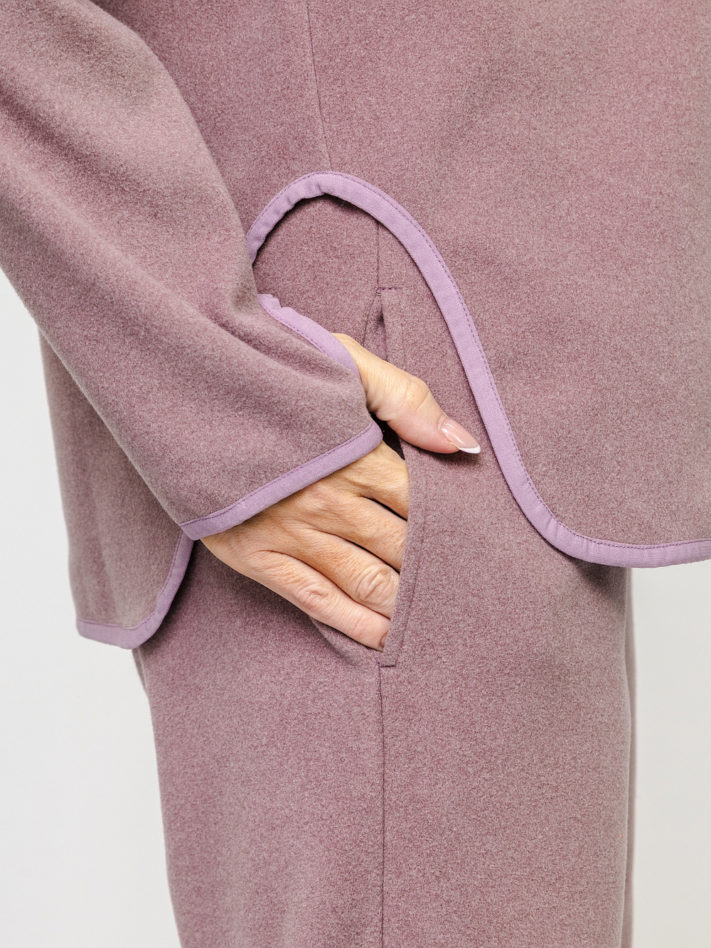 Анорак с капюшоном, женский, цвет "Розовый лёд"