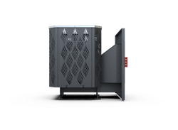 Банная печь Душа- 15 Сетка Лист Ивы панорама