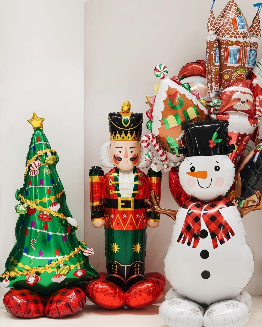 Ходячая фигура Елка Новый Год  149 см (Anagram)воздух  Изображение4