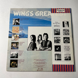Винтажная виниловая пластинка LP Paul McCartney Wings Greatest Hits (Japan 1978) (Obi, Постер) Silly Love Songs
