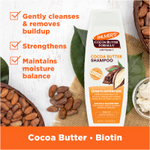 Palmer's, Cocoa Butter Formula, с витамином Е, шампунь для укрепления волос, 400 мл (13,5 жидк. унции)