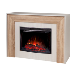 Электрокамин RealFlame Jersey 25,5 WT с очагом Evrika 25,5 LED