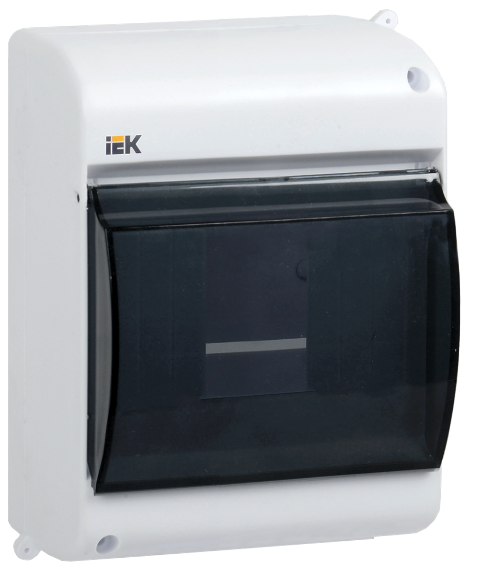 KREPTA 3 Корпус пластиковый КМПн 2/4 IP30 белый IEK