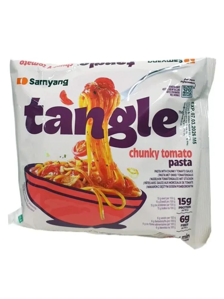 Лапша томатная Samyang Tangle Chunky Tomato 105 г x 5 шт