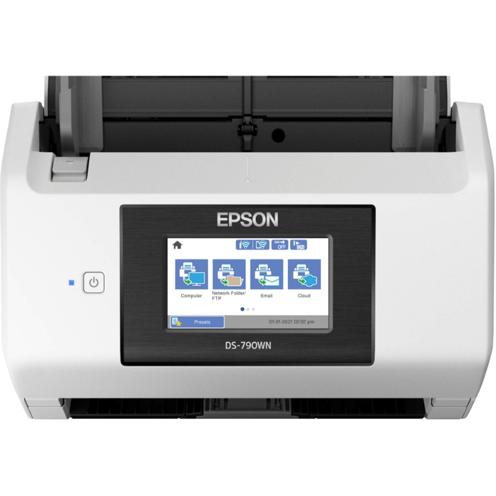 Сканер Epson WorkForce DS-790WN, A4, 45 ppm, WiFi