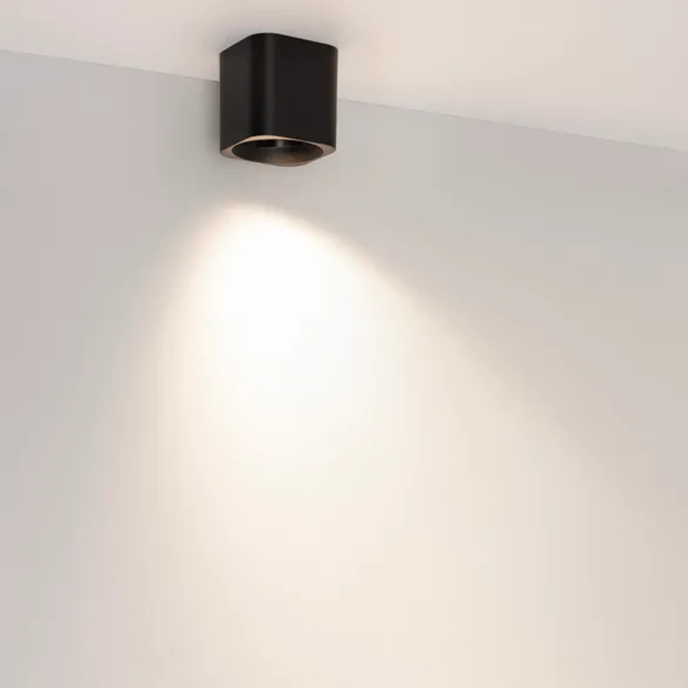 Светильник SP-ACENTO-S95x95-10W Day4000 (BK, 20-45 deg, 230V) (Arlight, IP20 Металл, 5 лет) 055750