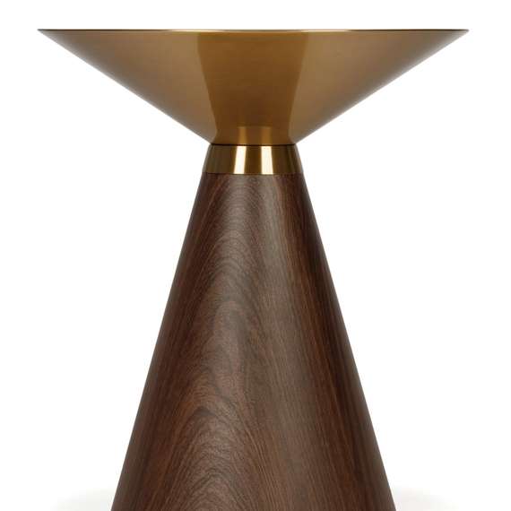 Кофейный стол Vaso Gold диаметр 49