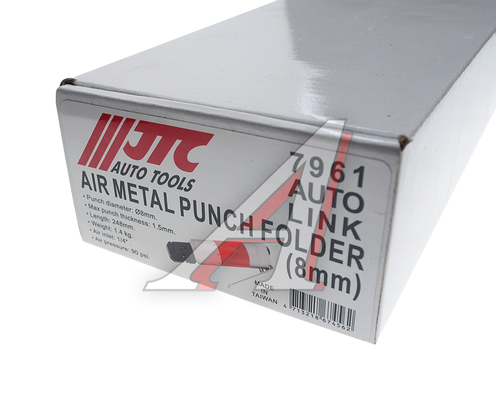 Пробойник-кромкогиб 8мм пневматический для металла до 1.5мм JTC