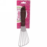 Лопатка кухонная с прорезями металлическая большая «Сhocolate»