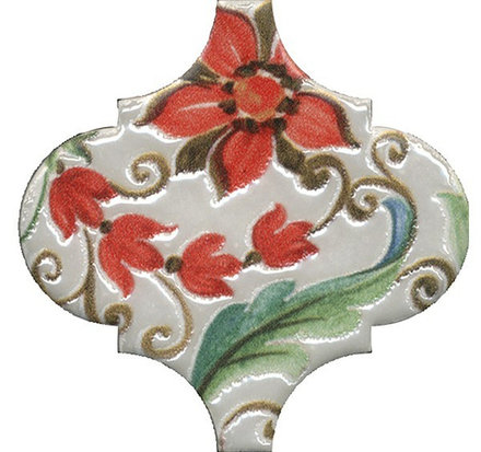 Декор Арабески Тоскана 1 глянцевый (VT/A577/65000)