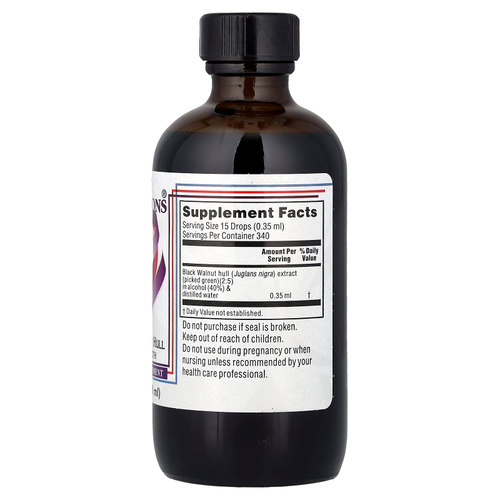 Kroeger Herb Co, New Danielen DiMe, скорлупа черного ореха, 120 мл (4 жидк. унции)