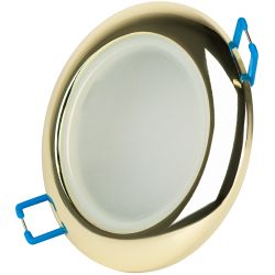 WR1 GD Светильник ЭРА влагозащищенный MR16,12V220V, 50W золото | Влагозащищенные встраиваемые светильники