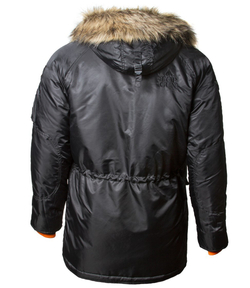 Куртка Аляска - Slim Fit N-3B Top Gun (черная - black)