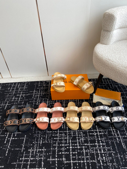 Louis Vuitton Bom Dia Flat Comfort Mule (5 colors)