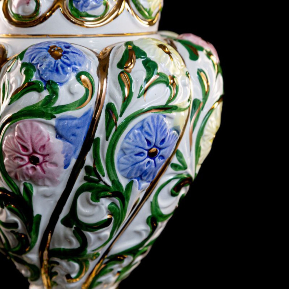 Винтаж: Ваза в стиле Capodimonte