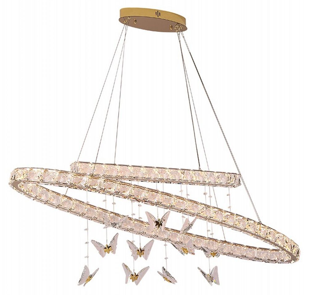 Подвесной светильник Newport 8120 8120/120 oval gold