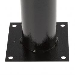 Опора металлическая ЭРА ОМ-2,0 для светильников НТУ черная h2000мм | Садово-парковые светильники