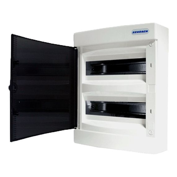 Щит накладной 24 модуля (2х12) прозрачная дверца Schrack Technik BK080102--