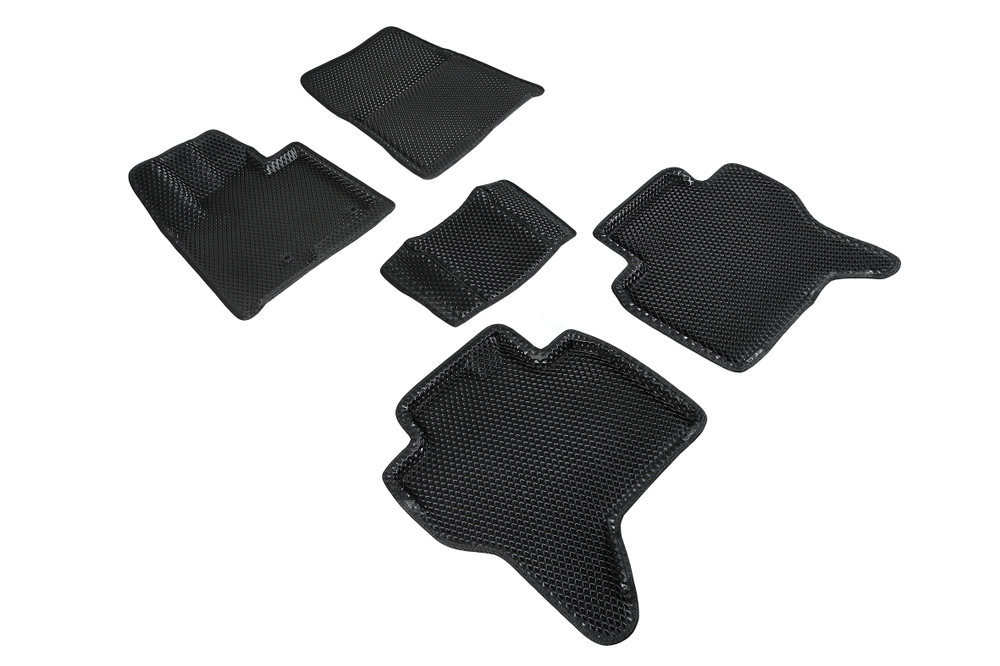 Коврики EVA 3D ромб для Mitsubishi Pajero IV 2006-н.в., Seintex.95323