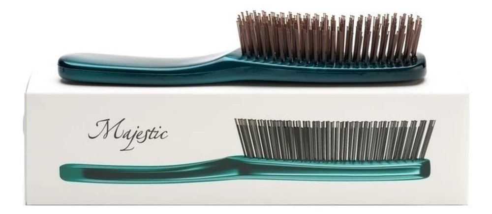 Расческа Majestic Green для густых жестких волос
