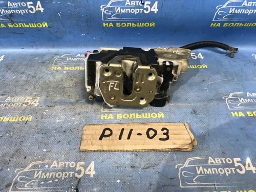 Замок двери передней левой NISSAN PRIMERA 1999
