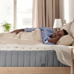 Матрас для двуспальной кровати - VALEVÅG IKEA/ ВАЛЕВОГ ИКЕА, 140х200 см, белый