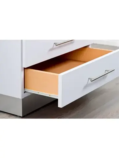 Направляющие роликовые белые 400 мм